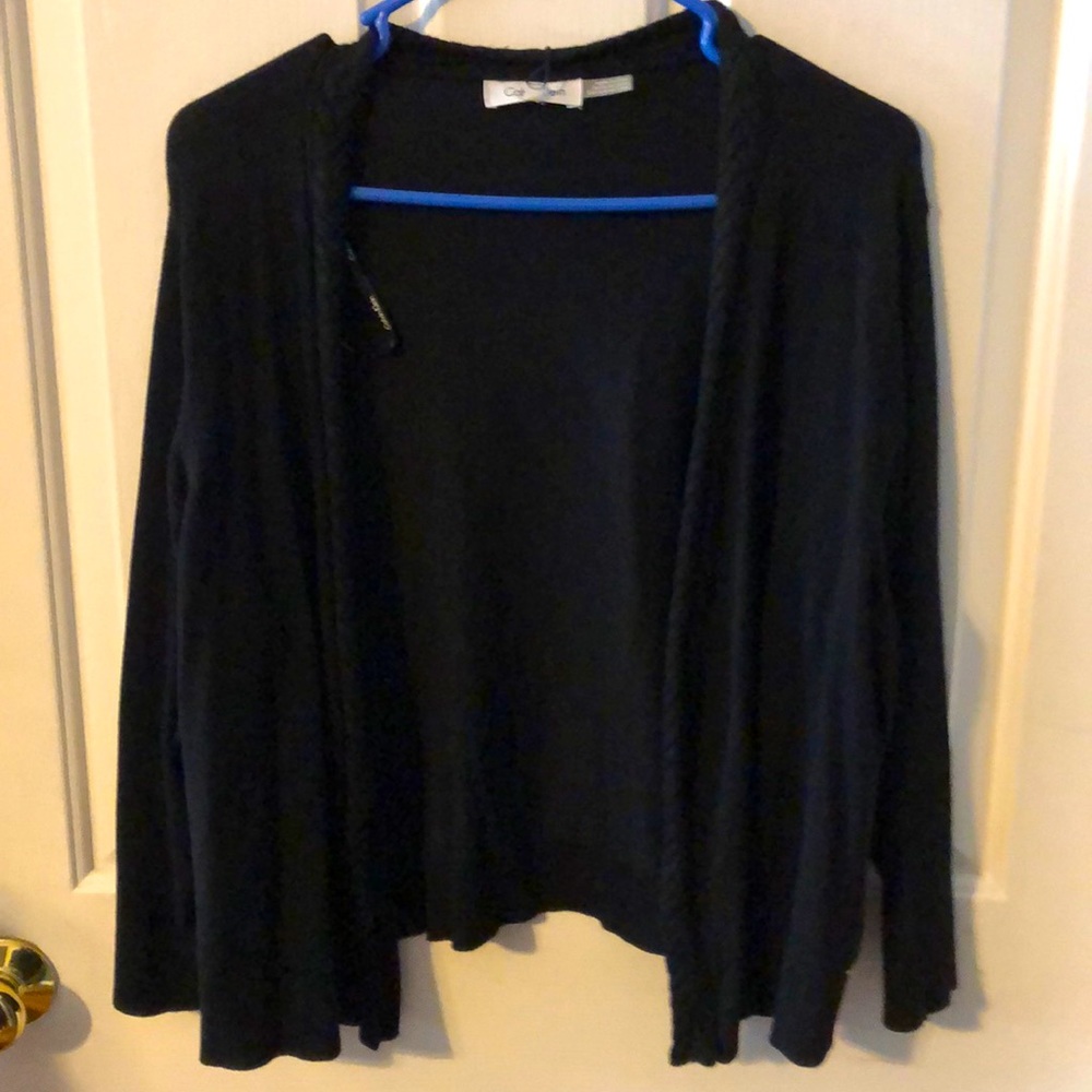 Calvin Klein Black cardigan sweater, sz 1X